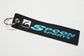 SPN Sport Flight Tag Key Chain (Black) - Bayson R Motorsports