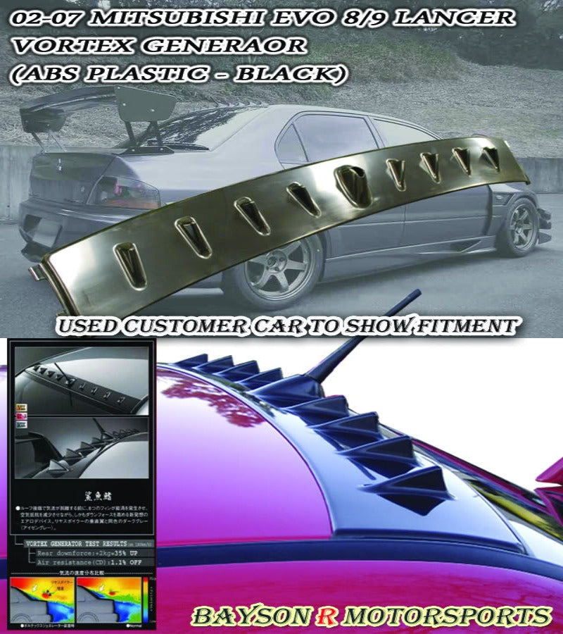 Bayson R Body Kit Mitsubishi Evolution 7 Auto-Styling Front Lip, Splitter, Side Skirts ...