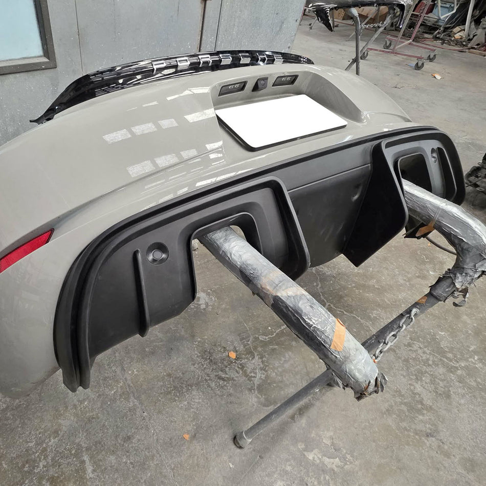 PDC Holders For GT4 Style Rear Diffuser with Dual Exhaust Tips For 2017-2025 Porsche Boxster/Cayman (718)