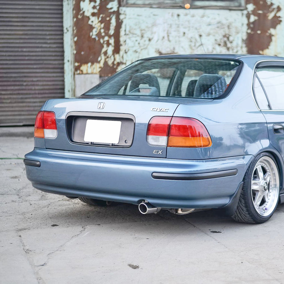 SiR Style Rear Bumper For 1996-1998 Honda Civic (2Dr Coupe/4Dr Sedan)
