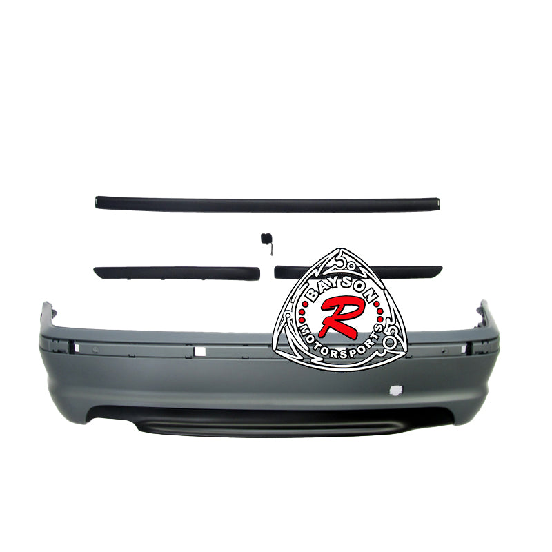 M Tech II Style Rear Bumper For 1999-2001 BMW 3 Series E46 4 Dr - Bayson R Motorsports