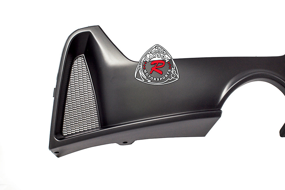 MP Style Rear Diffuser For 2014-2020 BMW 4-Series F32 F33 F36 (Dual Outlets Single Tip) - Bayson R Motorsports