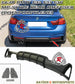 MP Style Rear Diffuser For 2014-2020 BMW 4-Series F32 F33 F36 (Single Outlet Dual Tips) - Bayson R Motorsports