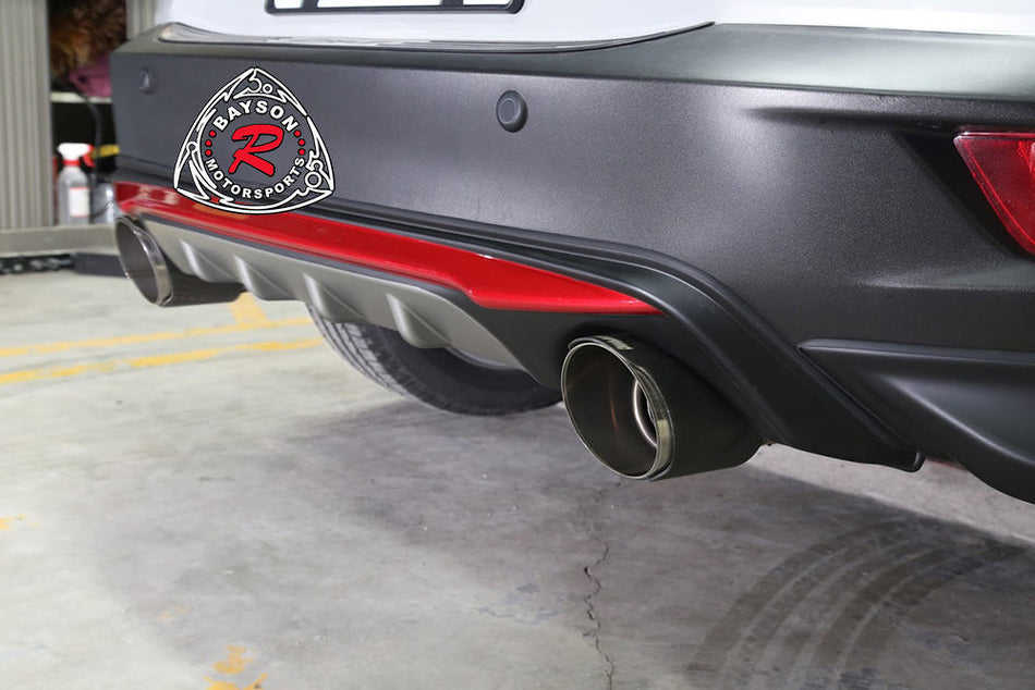 MZ Style Rear Diffuser For 2016-2021 Mazda CX-3 - Bayson R Motorsports