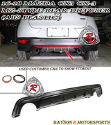 MZ Style Rear Diffuser For 2016-2021 Mazda CX-3 - Bayson R Motorsports