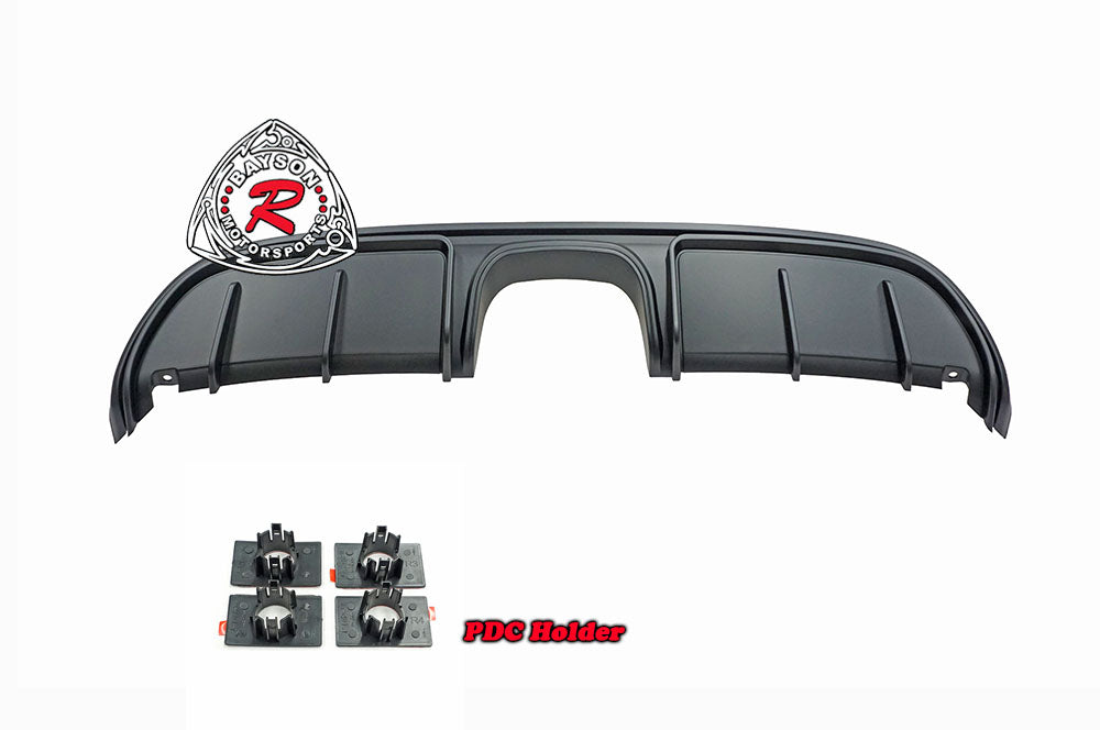 GT4 Style Rear Diffuser For 2017-2022 Porsche 718 Boxster / Cayman - Bayson R Motorsports