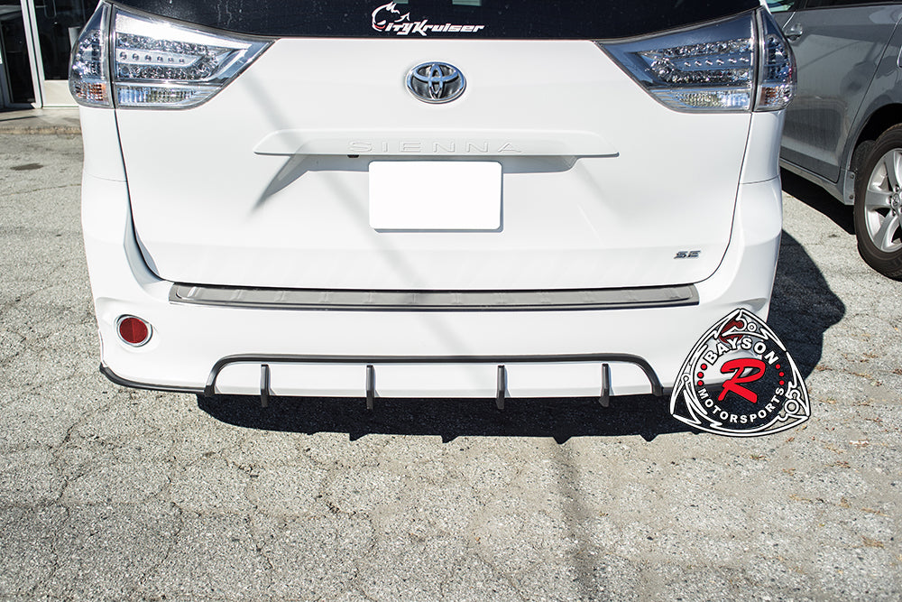 Citykruiser Rear Diffuser For 2011-2020 Toyota Sienna (SE) - Bayson R Motorsports