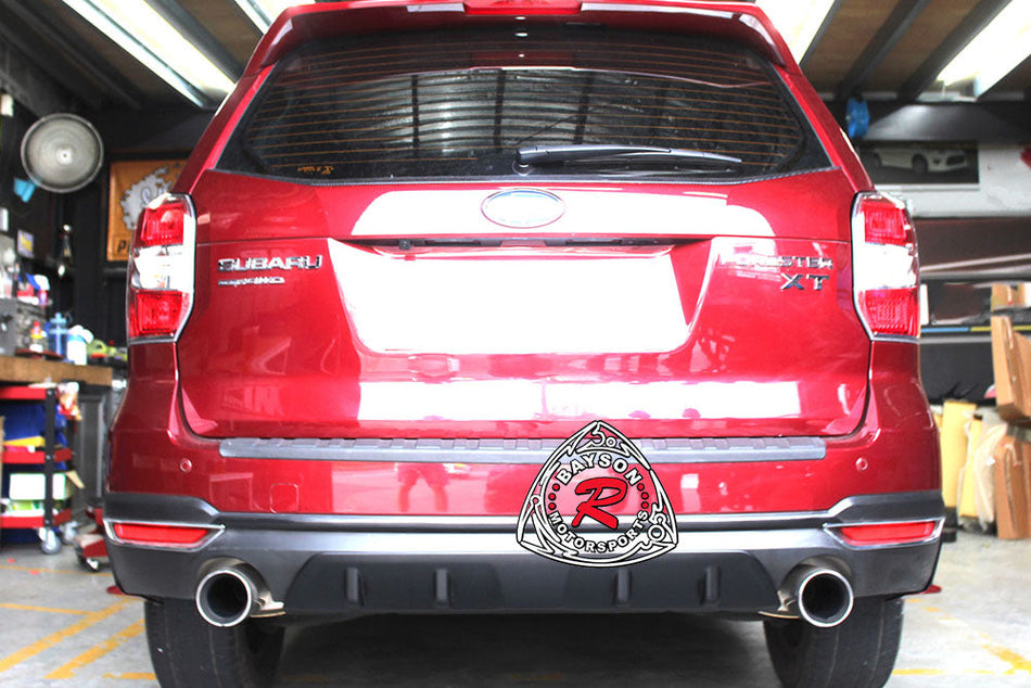 OE Style Rear Diffuser For 2014-2018 Subaru Forester XT - Bayson R Motorsports