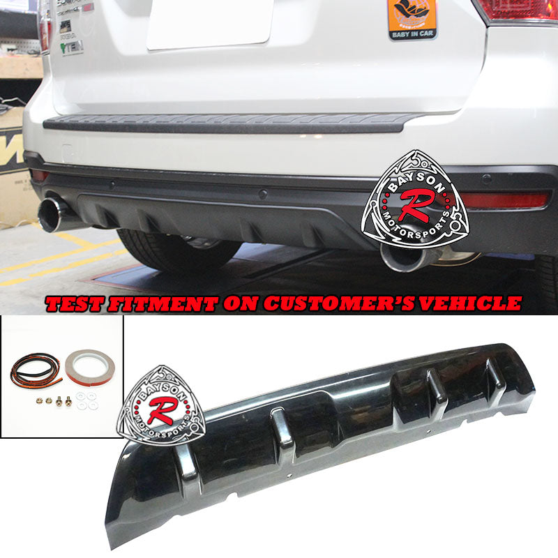 OE Style Rear Diffuser For 2014-2018 Subaru Forester XT - Bayson R Motorsports