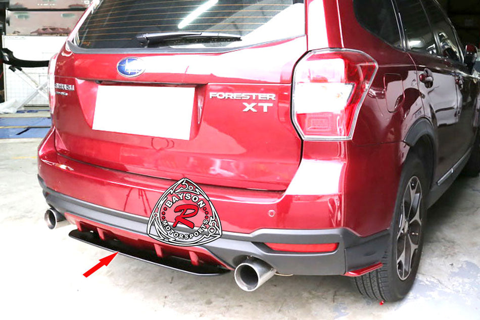 ST Style Rear Diffuser For 2014-2018 Subaru Forester - Bayson R Motorsports