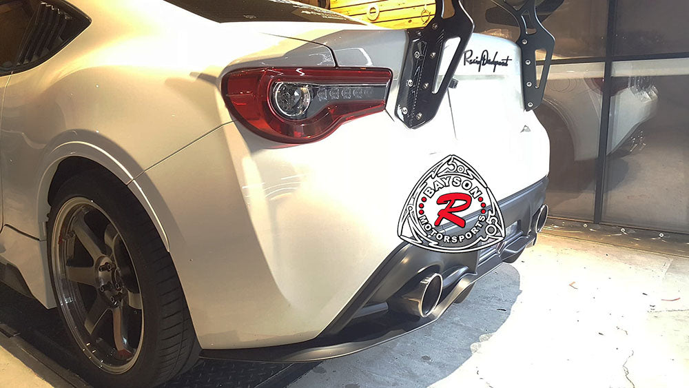 Toyota 86 (2017-2021) Rear Diffuser JDM Style – Bayson R Motorsports