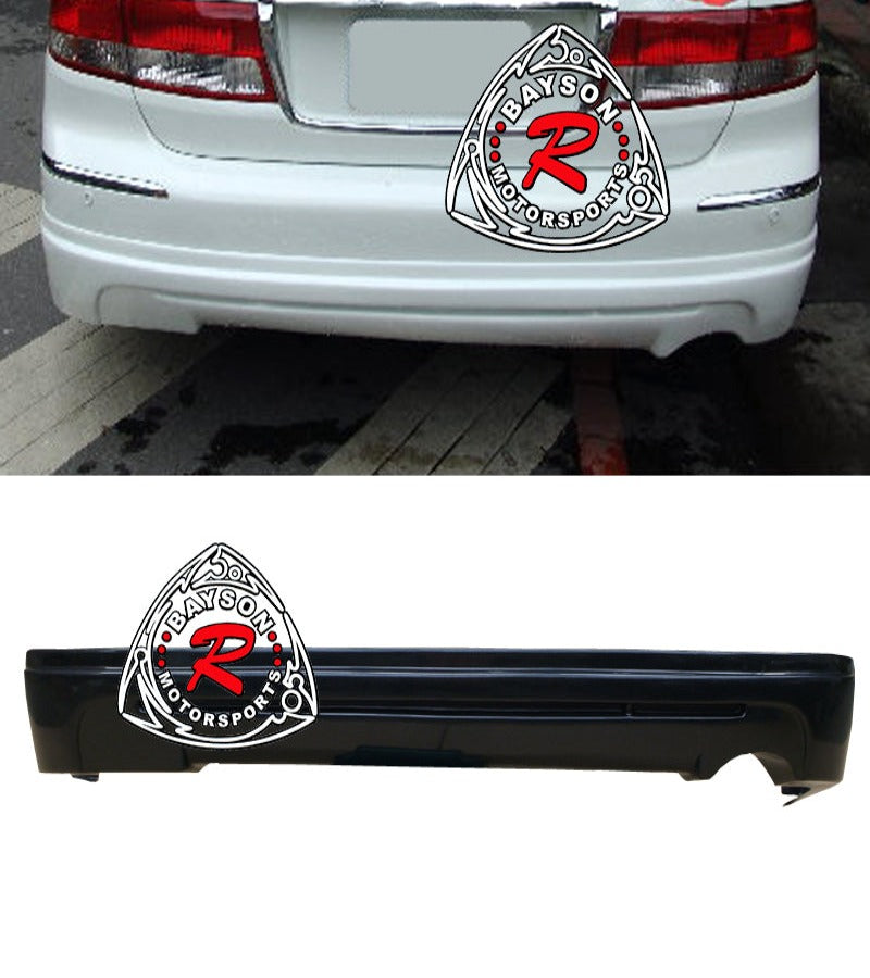 MU Style Rear Lip For 2003-2005 Honda Accord 4Dr - Bayson R Motorsports