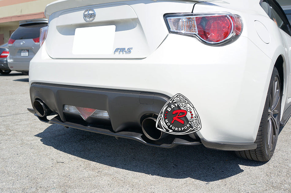 OE Style Rear Diffuser (Textured) For 2012-2021 Subaru BRZ / 2012-2016 Scion FR-S - Bayson R Motorsports