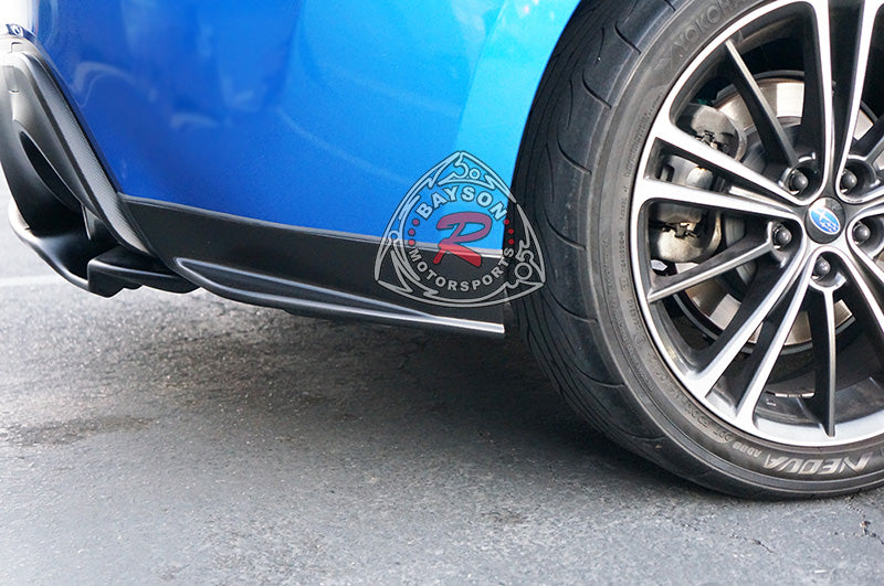 ST Style Rear Aprons For 2012-2021 Subaru BRZ