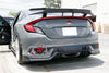 TR Style Rear Lip For 2016-2020 Honda Civic 2 Dr - Bayson R Motorsports