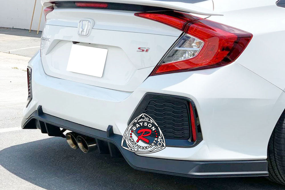 Honda Civic Si Rear Lip (2017-2020) TR Style – Bayson R Motorsports