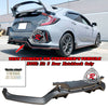 TR Style Rear Lip Diffuser For 2017-2021 Honda Civic 5Dr - Bayson R Motorsports