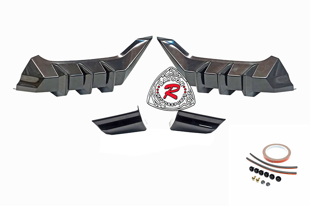 MU Style Rear Lip For 2017-2021 Honda Civic Type R FK8 ONLY - Bayson R Motorsports