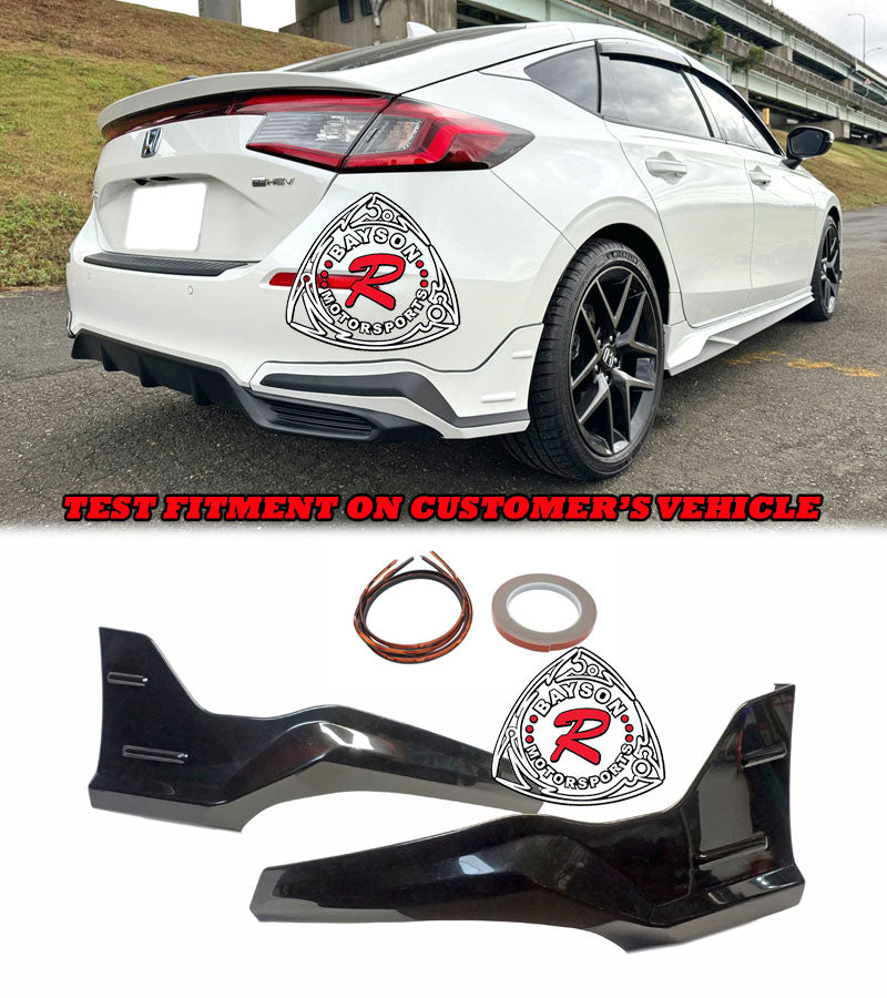 MU Style Rear Lip For 2022-2025 Honda Civic (5 Door Hatchback)