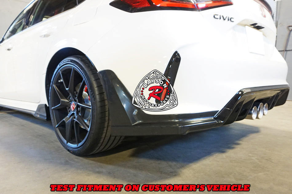 MU Style Rear Lip For 2023-2025 Honda Civic Type R (FL5)