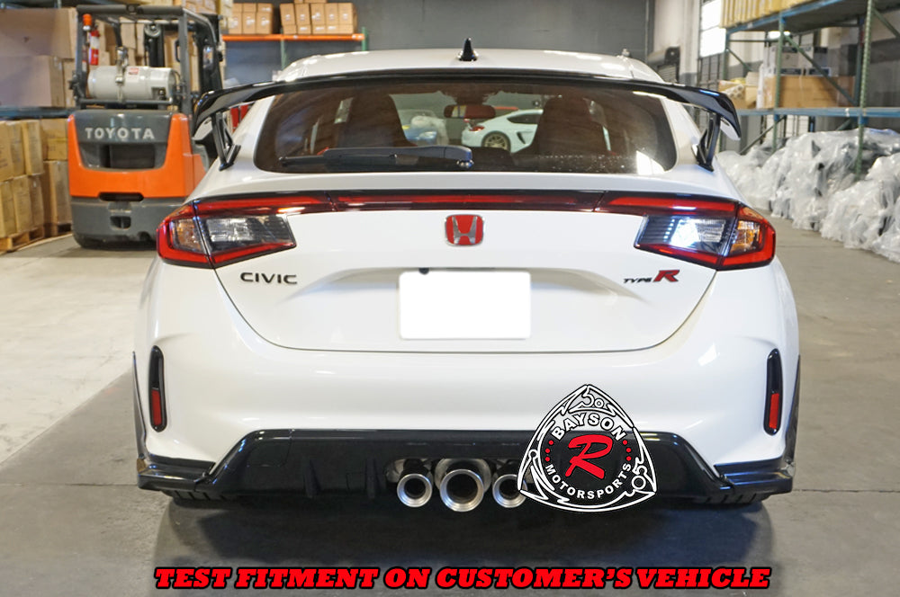 MU Style Rear Lip For 2023-2025 Honda Civic Type R (FL5)