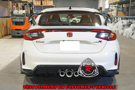 MU Style Rear Lip For 2023-2025 Honda Civic Type R (FL5)