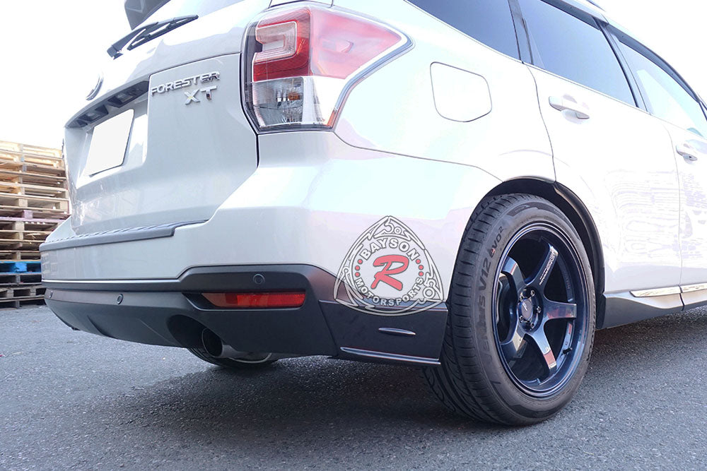 MP Style Rear Aprons For 2014-2018 Subaru Forester XT - Bayson R Motorsports