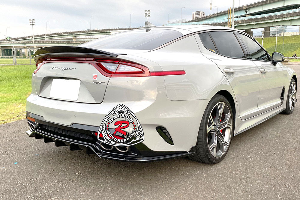 CK Style Rear Diffuser For 2018-2021 KIA Stinger - Bayson R Motorsports