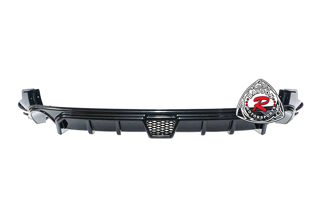 MZ Style Rear Lip For 2019-2022 Mazda 3 4 Dr - Bayson R Motorsports