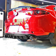 MZ Style Rear Lip For 2019-2024 Mazda-3 (4Dr Sedan)