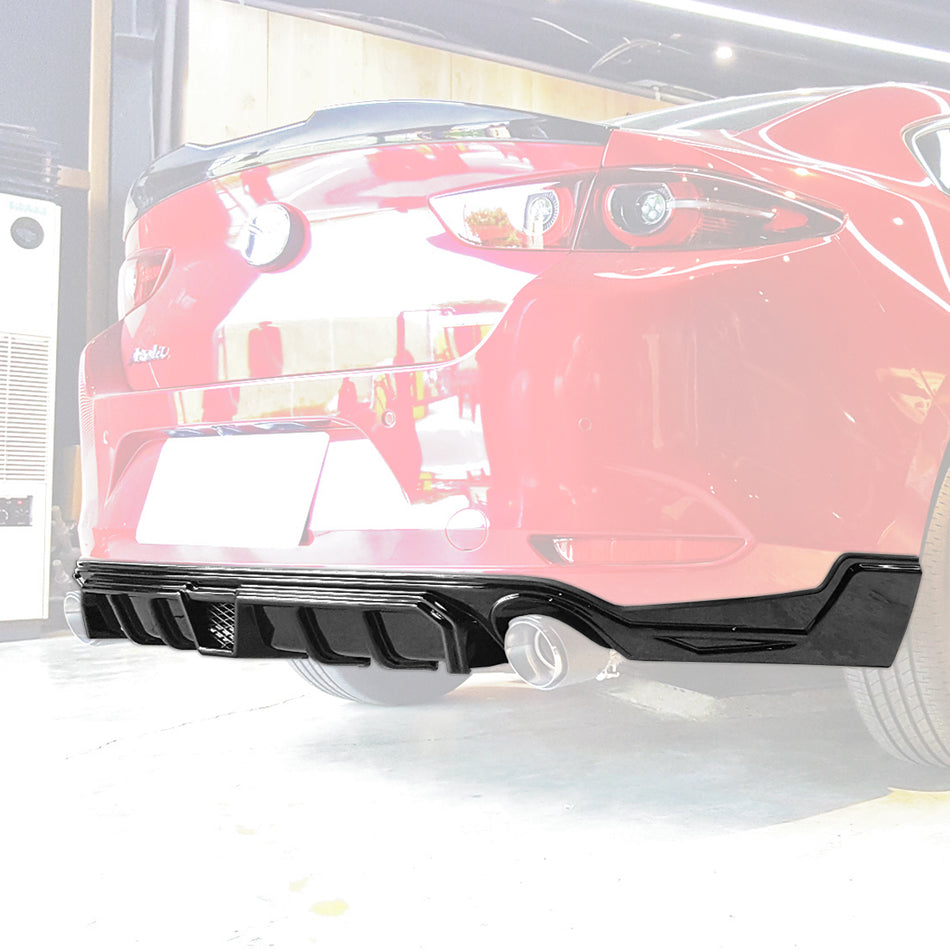 MZ Style Rear Lip For 2019-2024 Mazda-3 (4Dr Sedan)