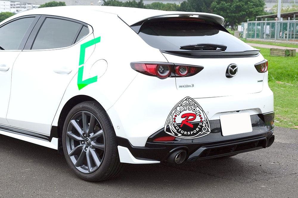 TH Style Rear Lip For 2019-2022 Mazda 3 5DR - Bayson R Motorsports