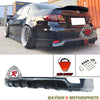 T-Style Rear Lip For 2011-2013 Toyota Corolla - Bayson R Motorsports