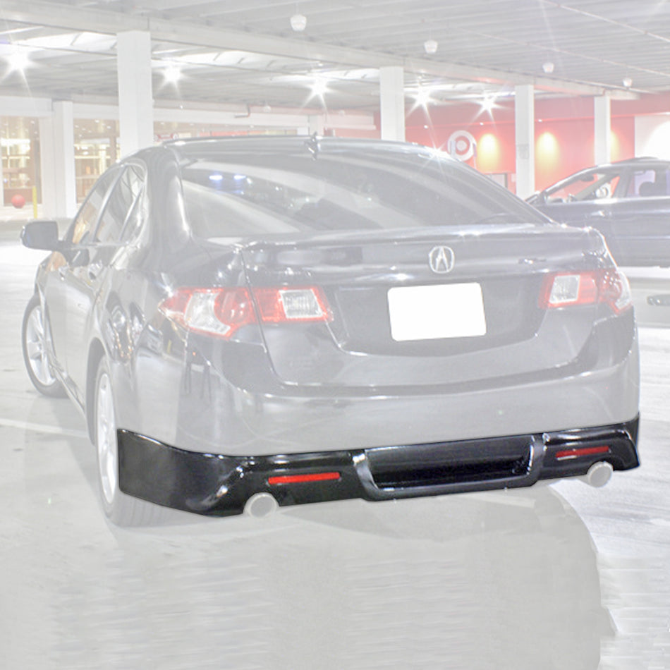 JDM Style Rear Lip For 2009-2014 Acura TSX (4Dr Sedan)