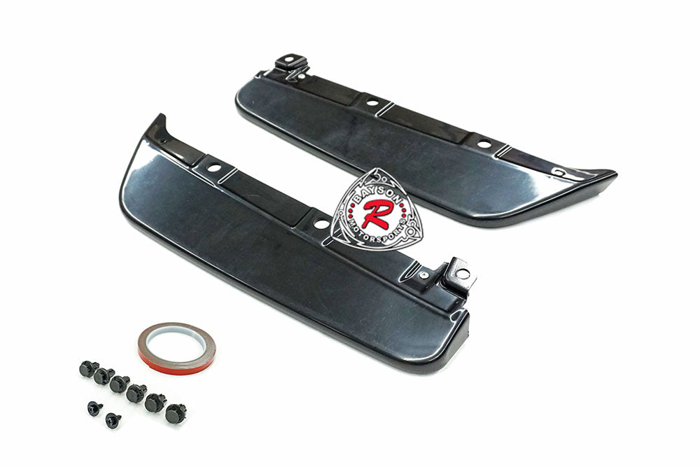 STI Style Rear Aprons (ABS Plastic) For 2022-2023 Subaru WRX - Bayson R Motorsports