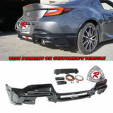 T Style Rear Lip (ABS Plastic) For 2022-2023 Toyota GR86 / Subaru BRZ - Bayson R Motorsports