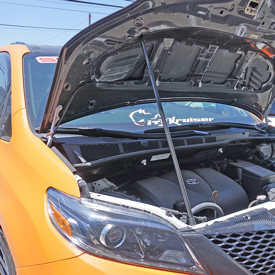 Universal Hood and Trunk Prop (Carbon Fiber)
