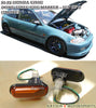 JDM Dome Style Side Markers (Smoked Amber) For 1992-1995 Honda Civic - Bayson R Motorsports