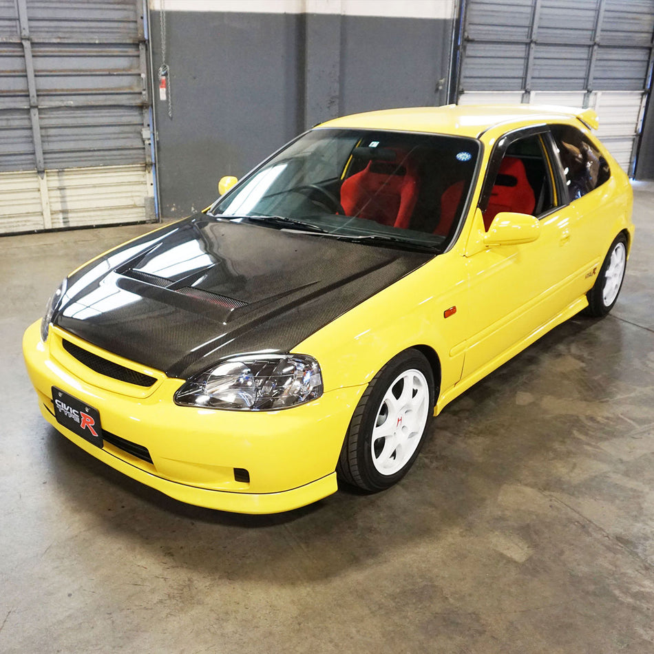 1996-2000 Honda Civic Dome Side Markers - Smoke (1 Pair)