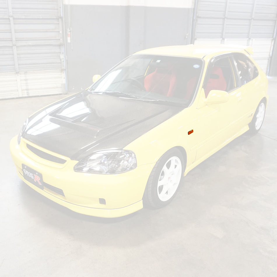 1996-2000 Honda Civic Dome Side Markers - Smoke (1 Pair)