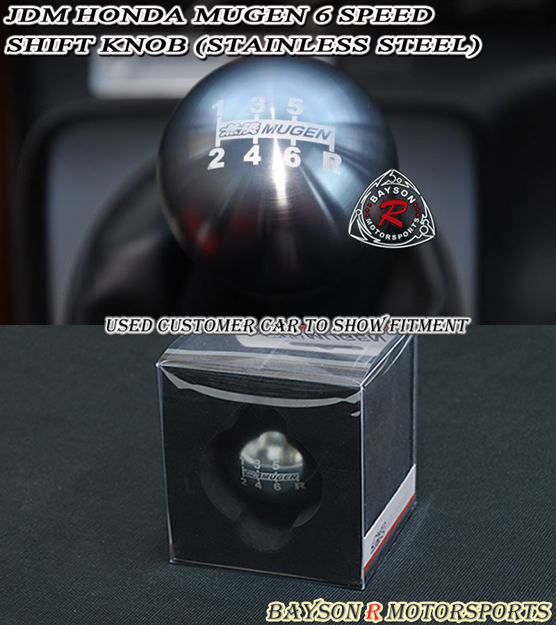 MU Style Round Shift Knob For Honda / Acura (6-Speed Manual) - Bayson R Motorsports