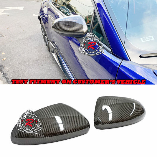 Side Mirror Cover (Carbon Fiber) For 2022-2023 Subaru BRZ / Toyota GR86 - Bayson R Motorsports
