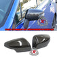 Side Mirror Covers (Dry Carbon Fiber) For 2015-2021 Subaru WRX / STi With Side Marker - Bayson R Motorsports