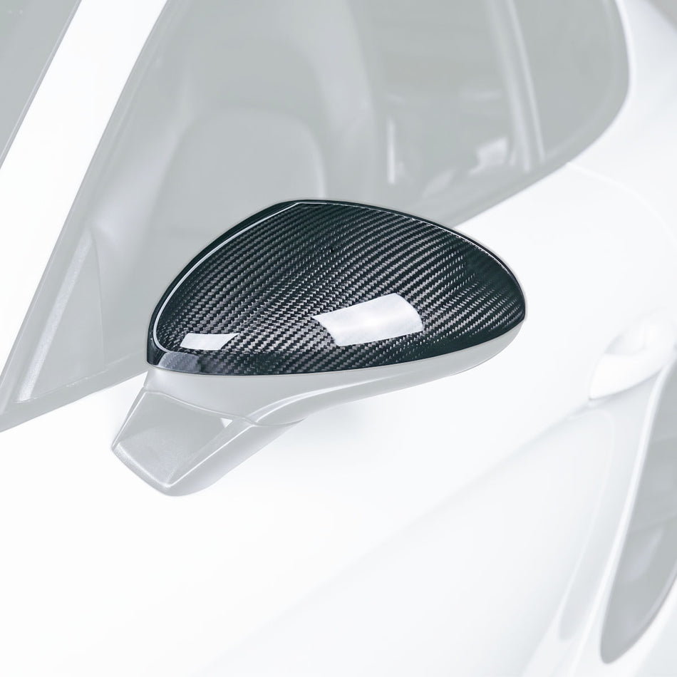 OE Style Side Mirror Cover For 2017-2025 Porsche Boxster, Cayman, Spyder (718)