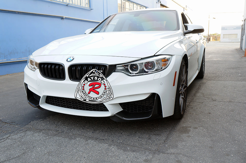 MP Style Front Splitter (Carbon Fiber) For 2015-2020 BMW M3 F80 / M4 F82 F83 - Bayson R Motorsports