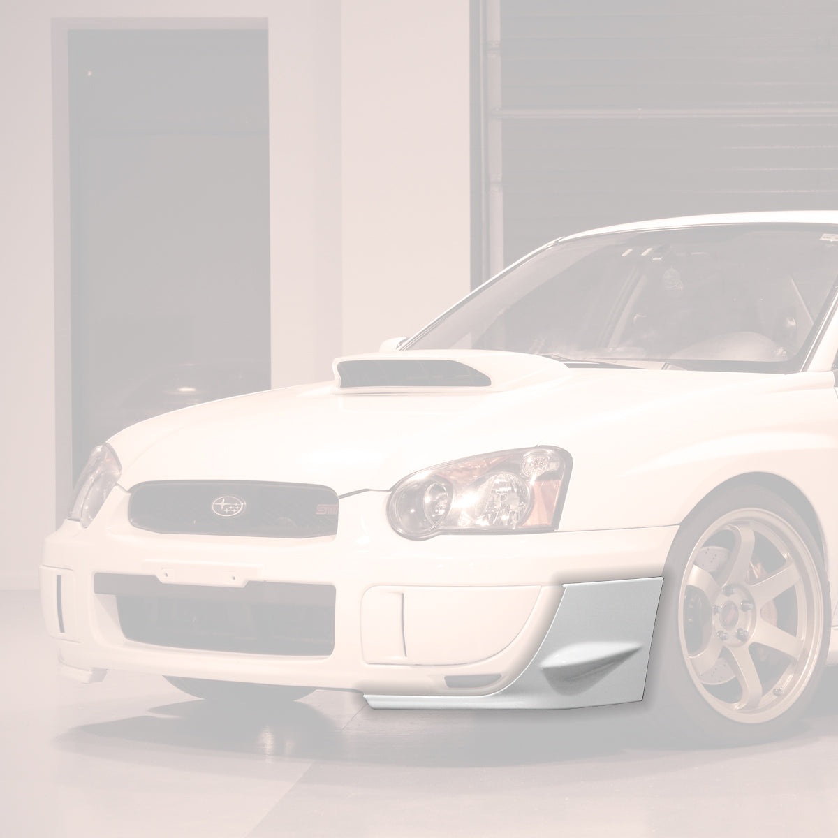 Subaru Impreza WRX Sti 4Dr Sedan Front Splitters (2004-2005) ST