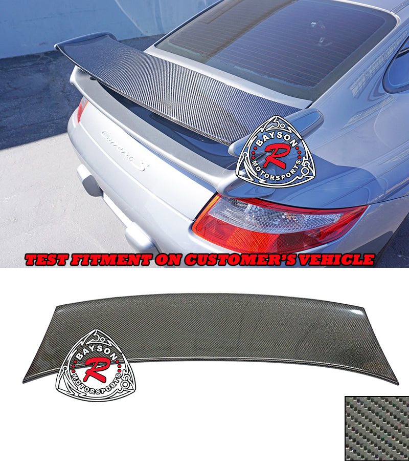 Carbon Fiber Mid Blade ONLY For 2007-2008 Porsche 997 GT3 - Bayson R Motorsports