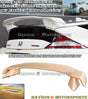 MU Style Trunk Spoiler Wing (ABS Plastic) w/ Emblem For 2011-2014 Honda CR-Z - Bayson R Motorsports