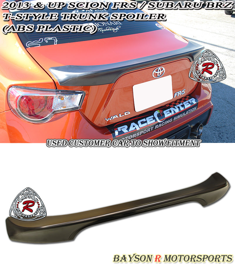 T Style Spoiler For 2012-2020 Toyota 86 / Scion FR-S / Subaru BRZ - Bayson R Motorsports