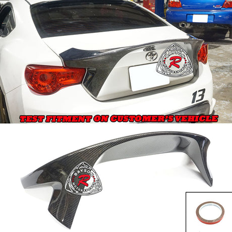 RA Style Spoiler (Carbon Fiber) For 2012-2020 Subaru BRZ / Scion FR-S / Toyota 86 - Bayson R Motorsports